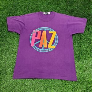 Vintage 1990 Screen-Stars Shirt Womens XL 22x27 USA